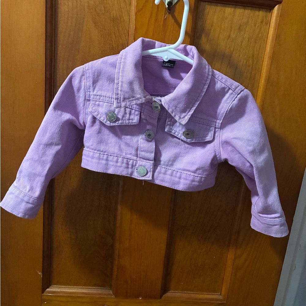 OshKosh B'gosh Light Purple Denim Jacket